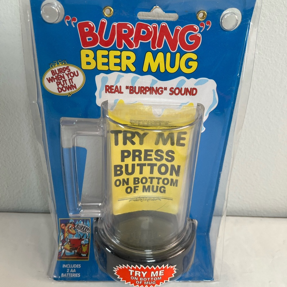 Burping Beer‎ Mug with Real Sound fun gift